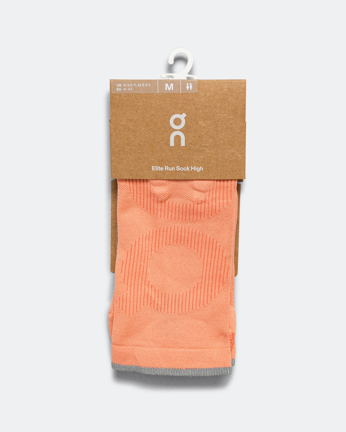 On Running - Elite Run Sock High - Sunstone/Reef - Up There Athletics