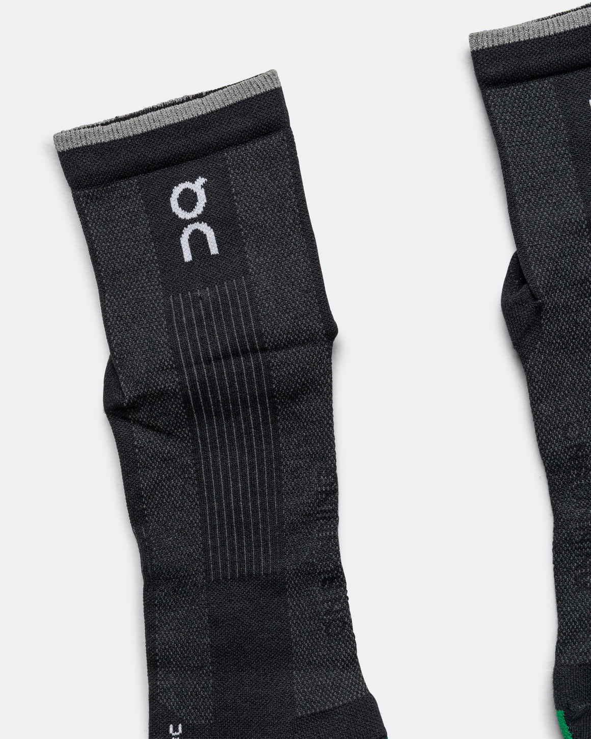 On Running - Elite Run Sock Mid - Black - Up There Athletics