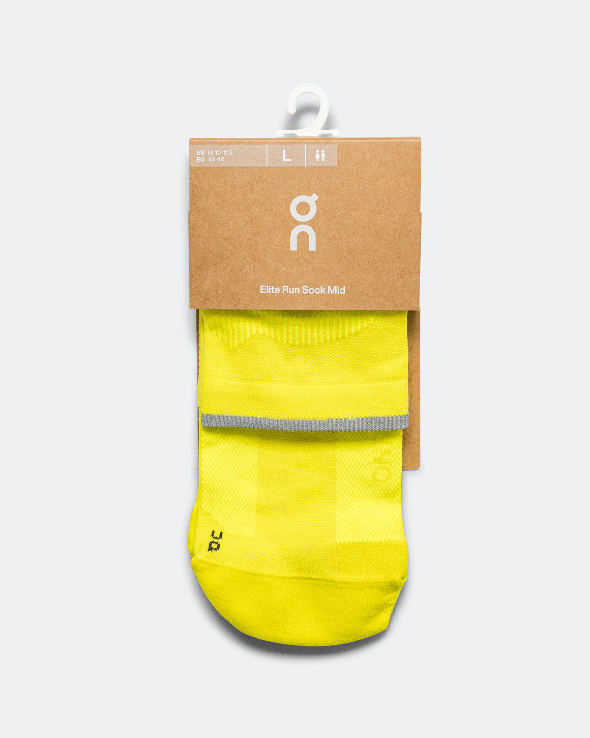 On Running - Elite Run Sock Mid - Lime - Up There Athletics