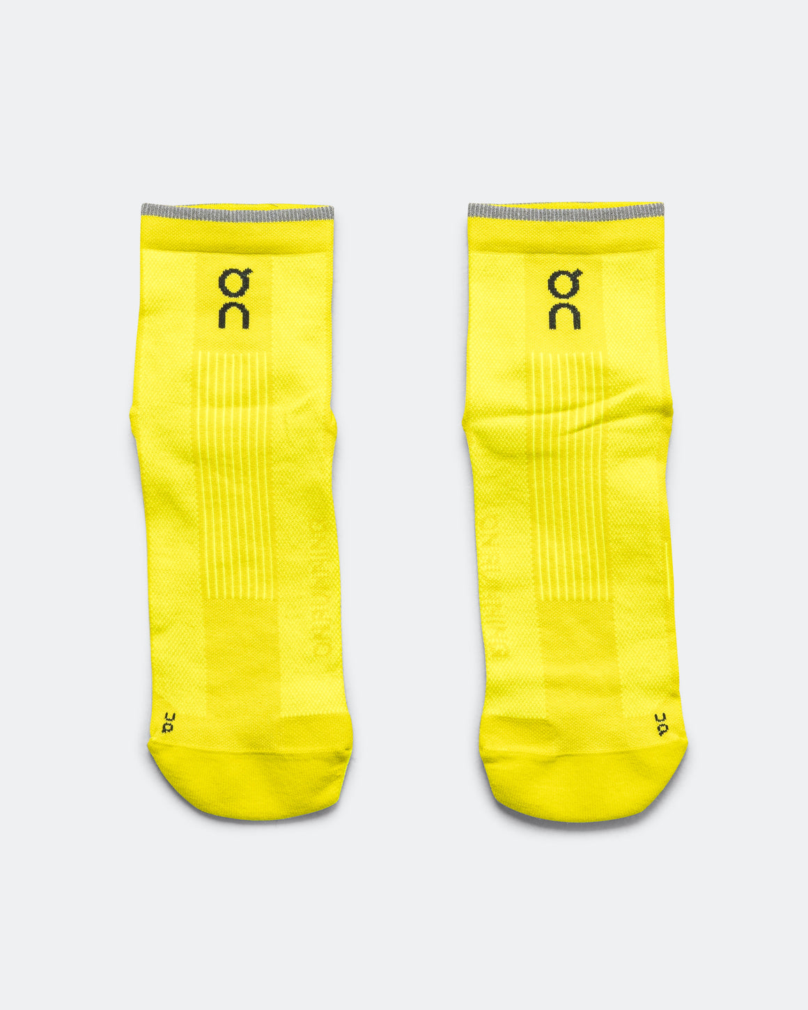 On Running - Elite Run Sock Mid - Lime - Up There Athletics