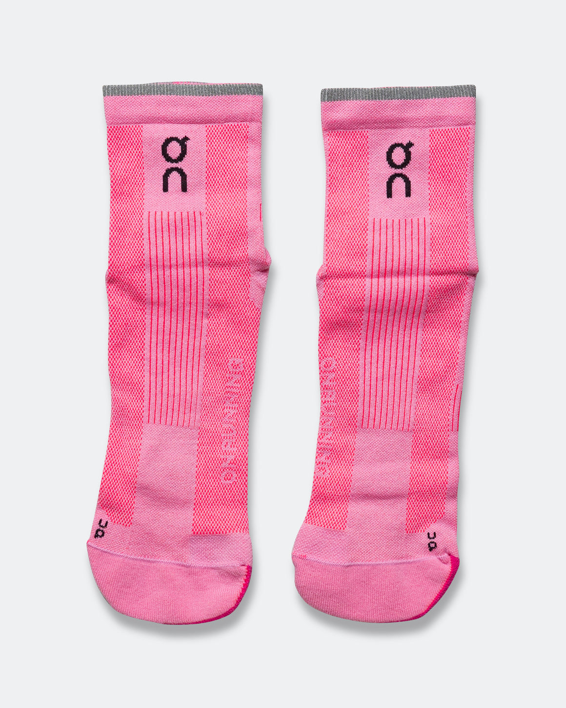 On Running - Elite Run Sock Mid - Raspberry/Pink - Up There Athletics