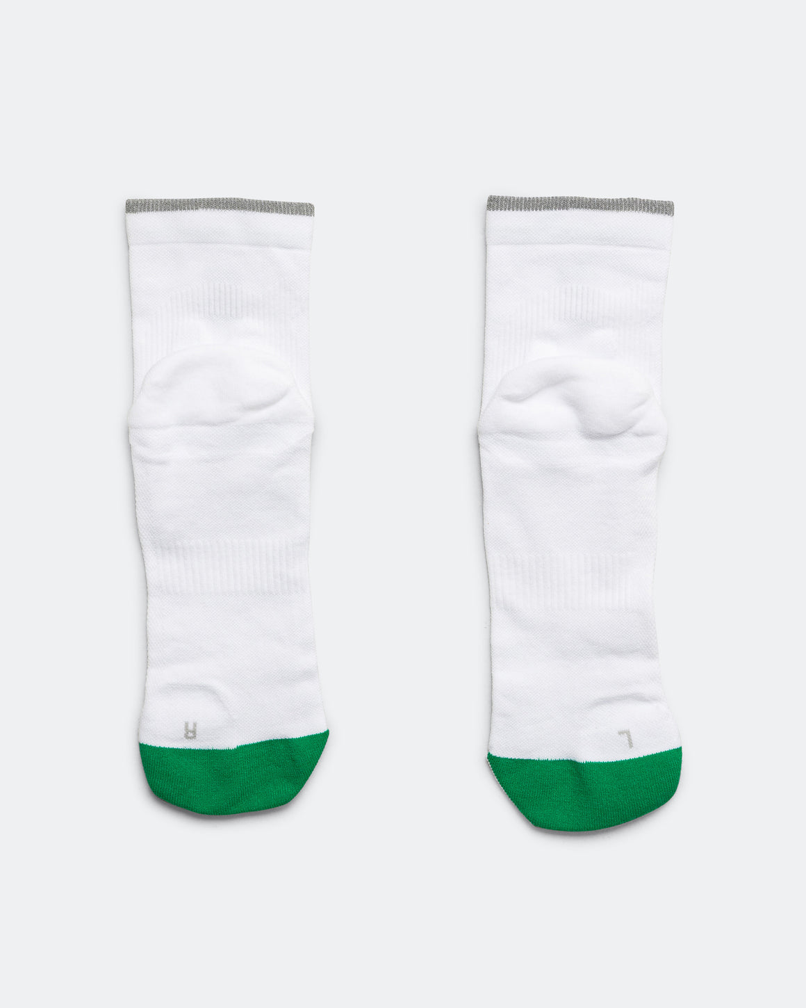 On Running - Elite Run Sock Mid - White/Ivory - Up There Athletics