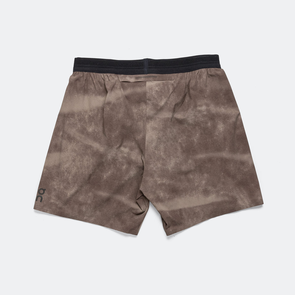 On Running - Mens 7" Performance Shorts AOP - Cinder - Up There Athletics