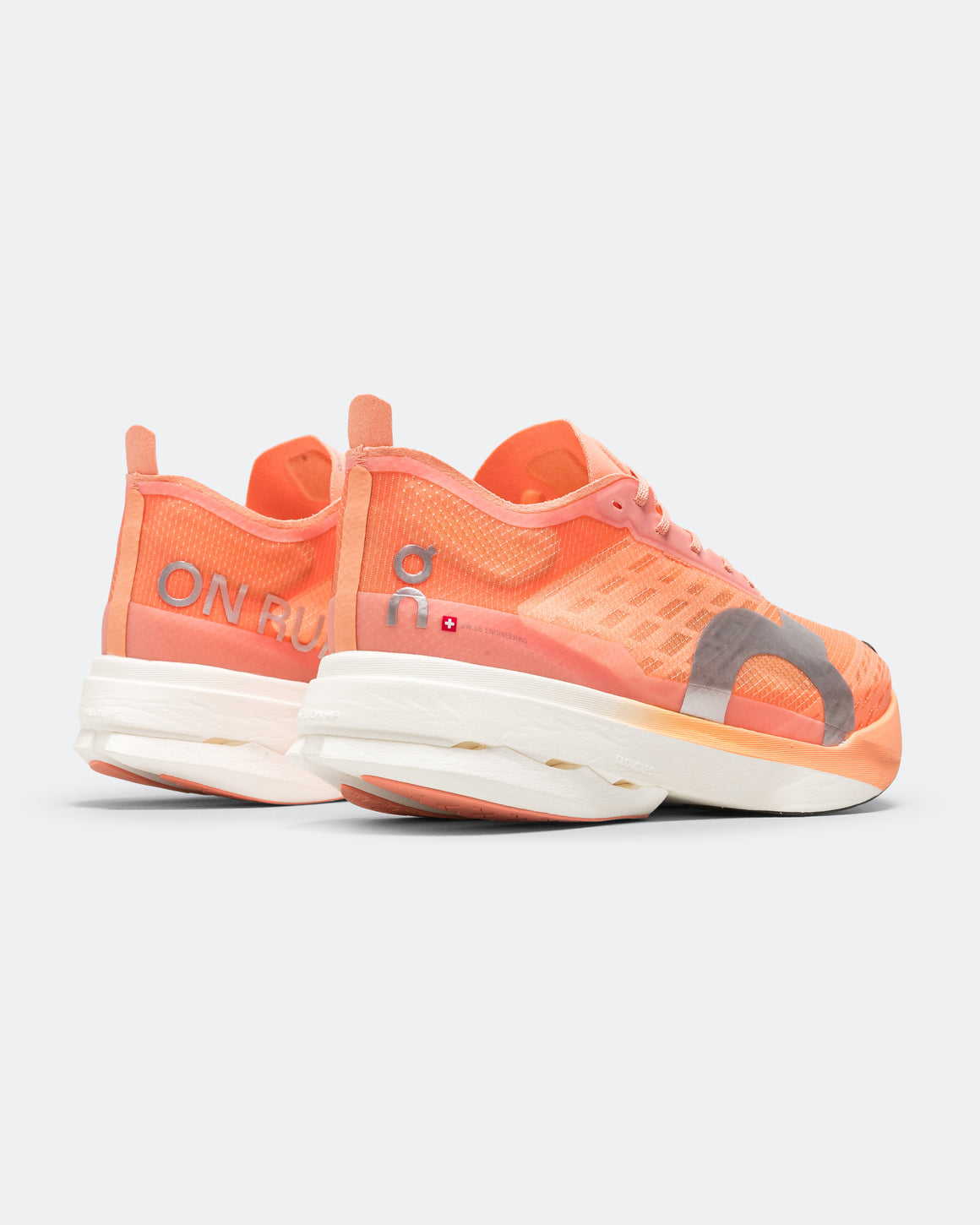 On Running - Mens Cloudboom Strike - Sunstone/White - Up There Athletics