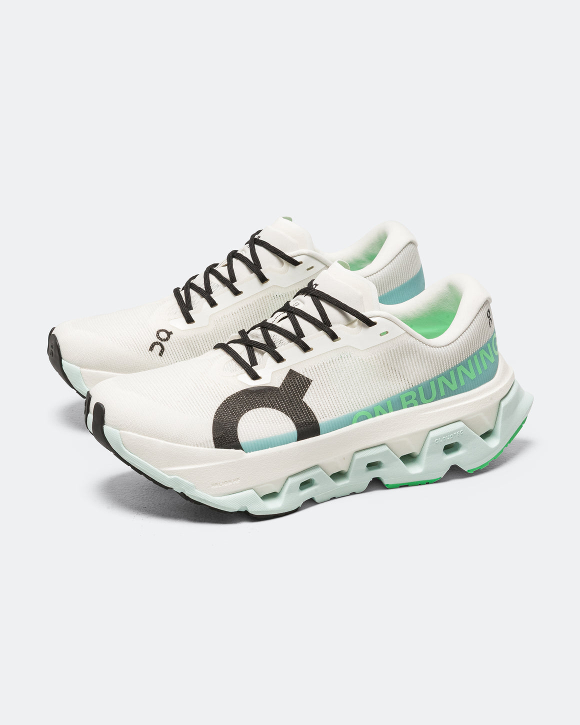 On Running - Mens Cloudmonster 3 Hyper - Ivory/Flurry - Up There Athletics