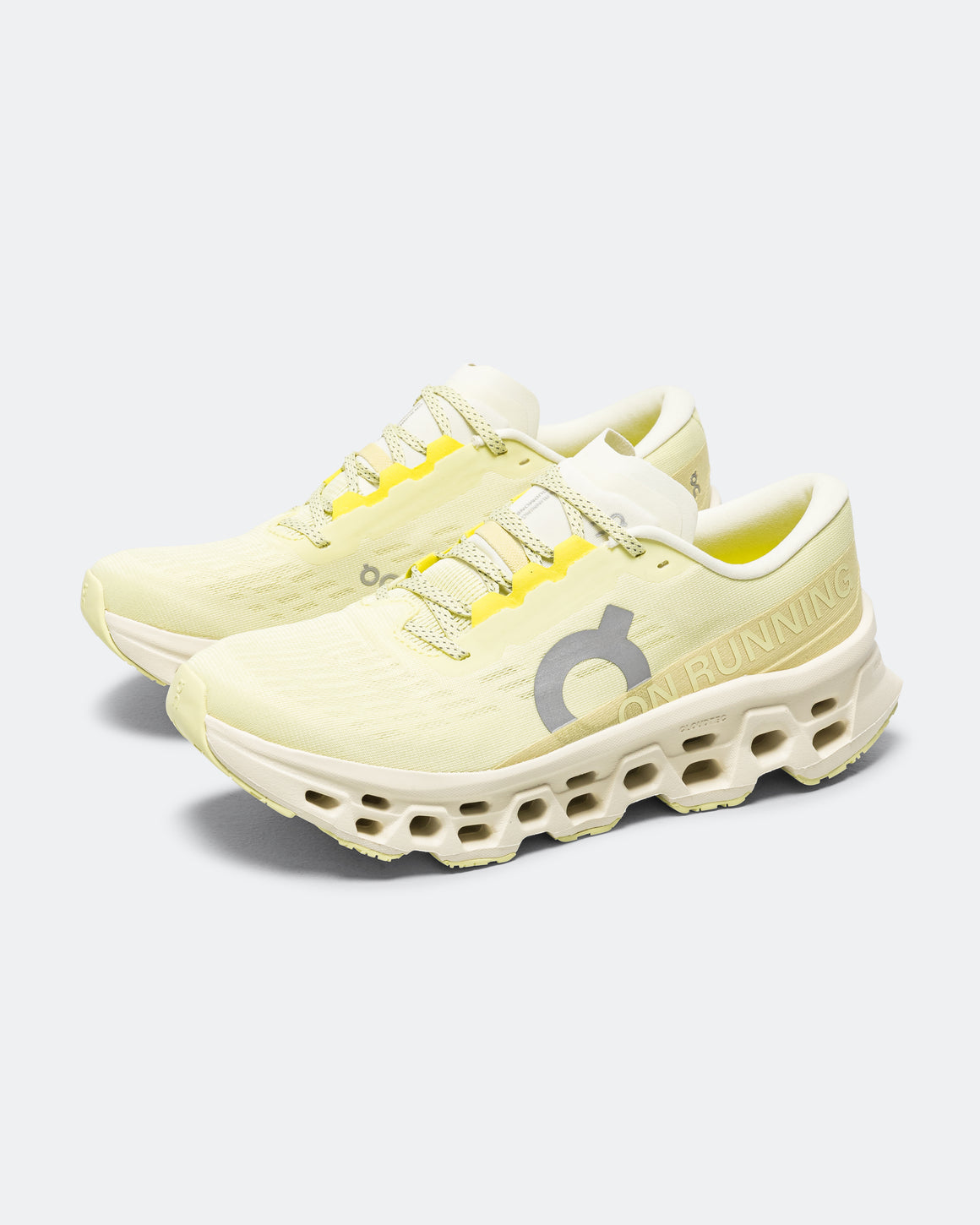 On Running - Mens Cloudmonster 3 - Limelight/Seedling - Up There Athletics