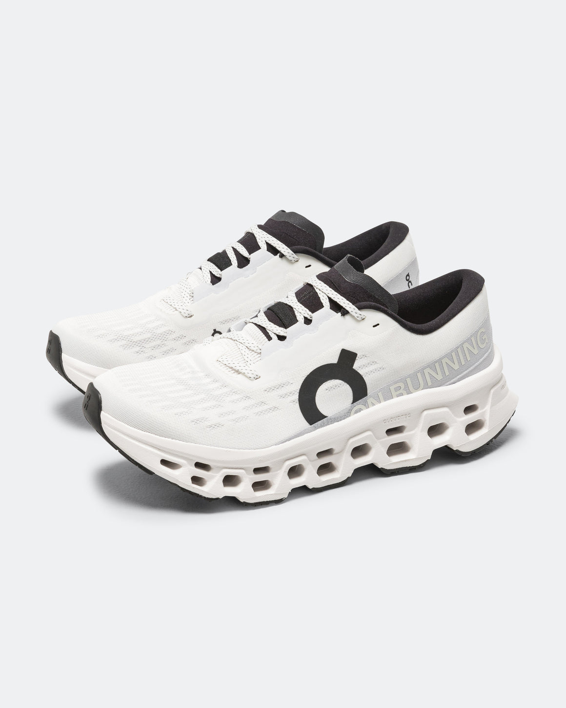 On Running - Womens Cloudmonster 3 - White/White - Up There Athletics