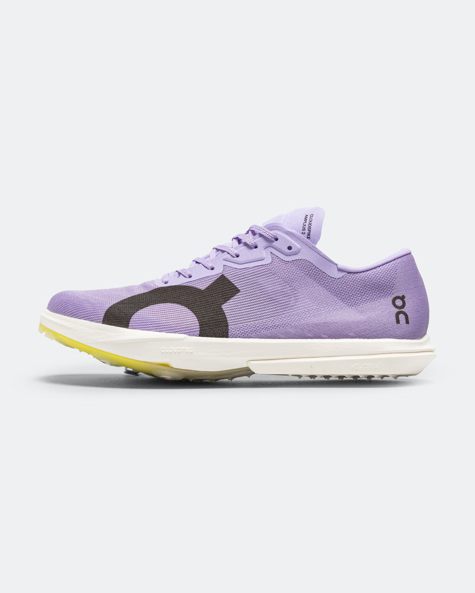 On Running - Mens Cloudspike Amplius 2 - Bloom/Lime | Up There Athletics