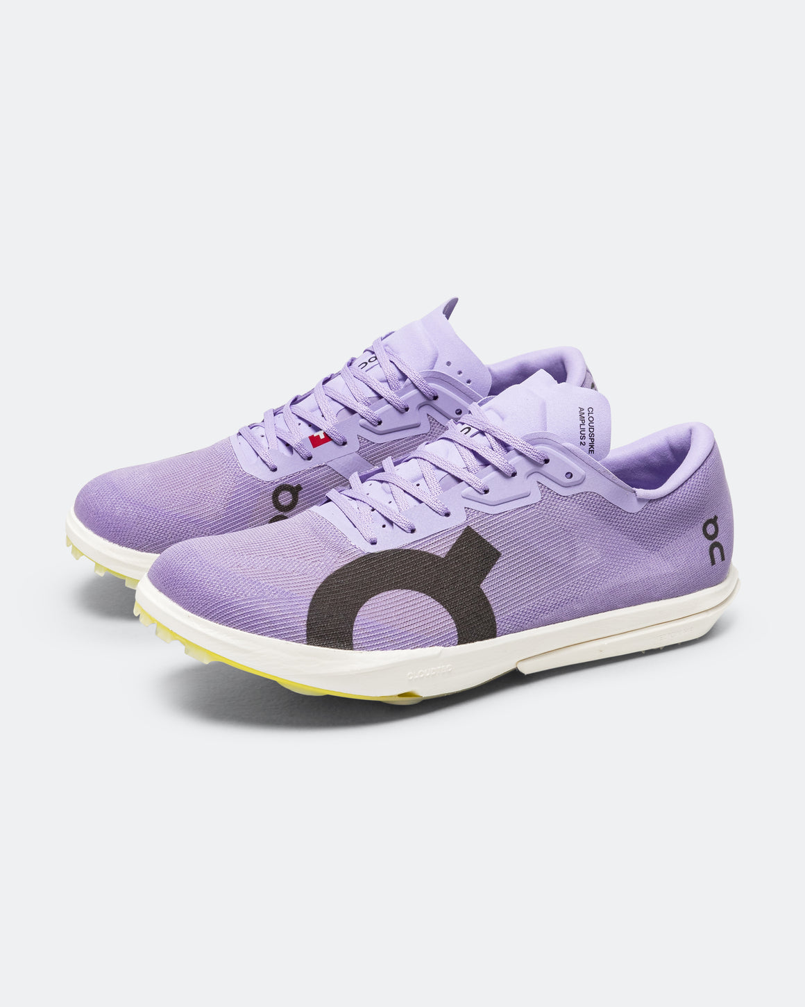 On Running - Womens Cloudspike Amplius 2 - Bloom/Lime - Up There Athletics