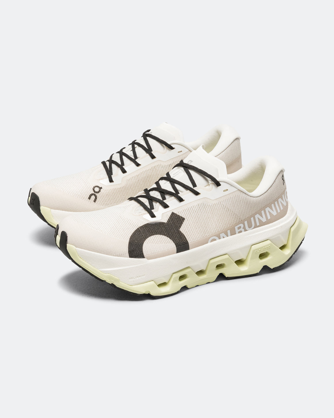 On Running - Mens Cloudmonster 3 Hyper - Ivory/Linen - Up There Athletics
