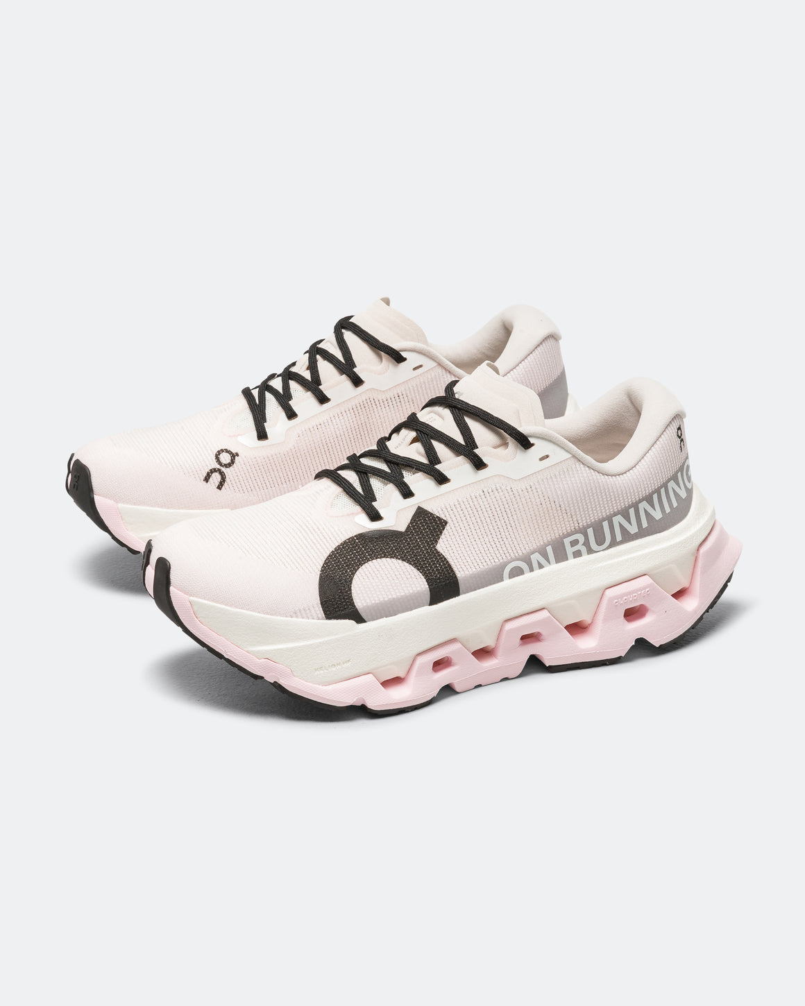 On Running - Womens Cloudmonster 3 Hyper - Ivory/Peony - Up There Athletics