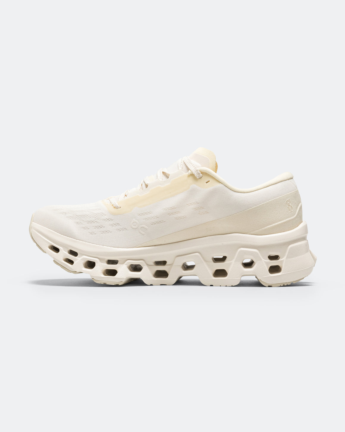 On Running - Womens Cloudmonster 3 LN1 - Ivory/Ray - Up There Athletics