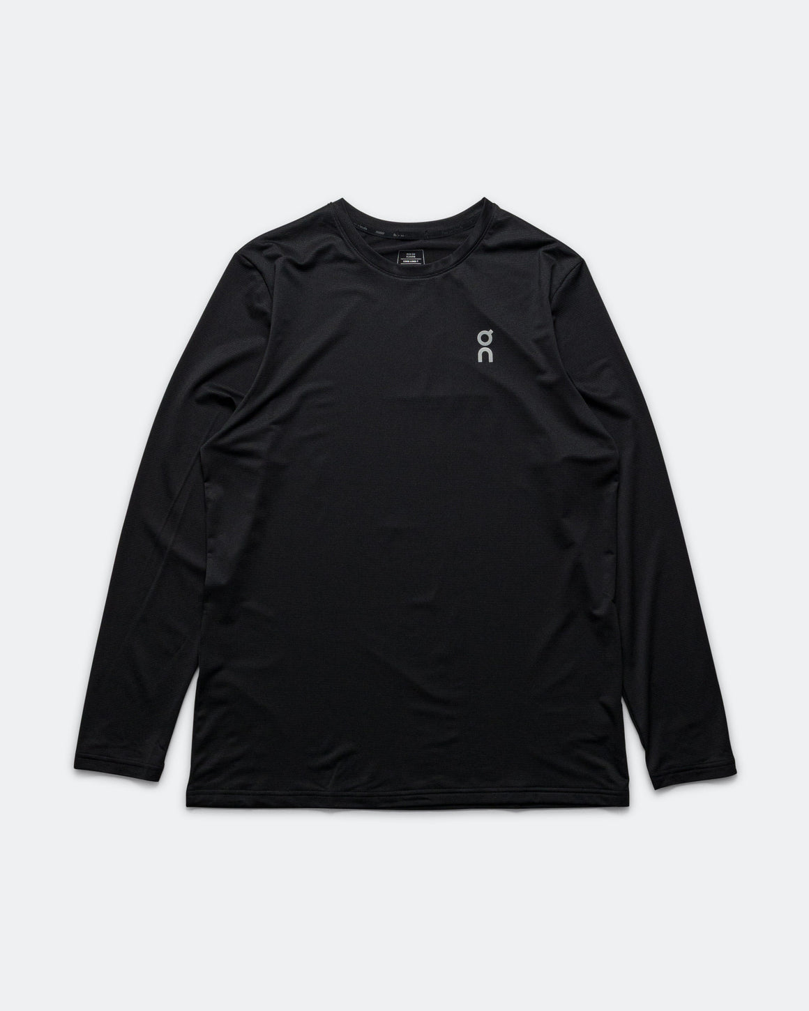 On Running - Mens Core Long-T - Black - Up There Athletics