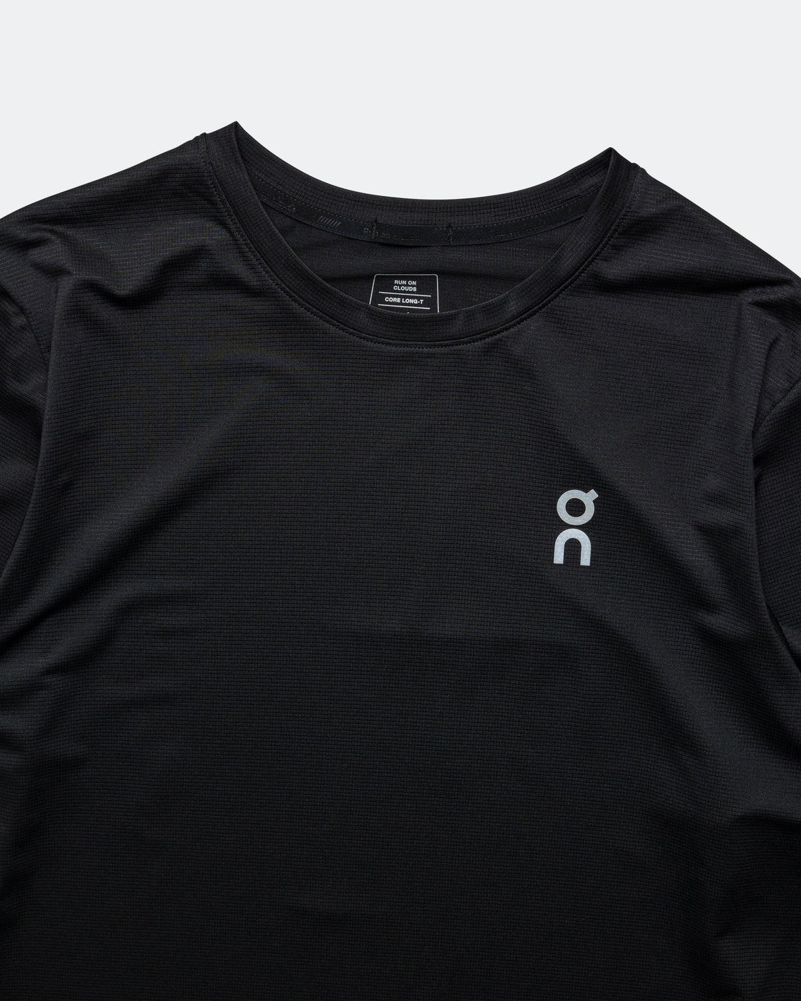 On Running - Mens Core Long-T - Black - Up There Athletics