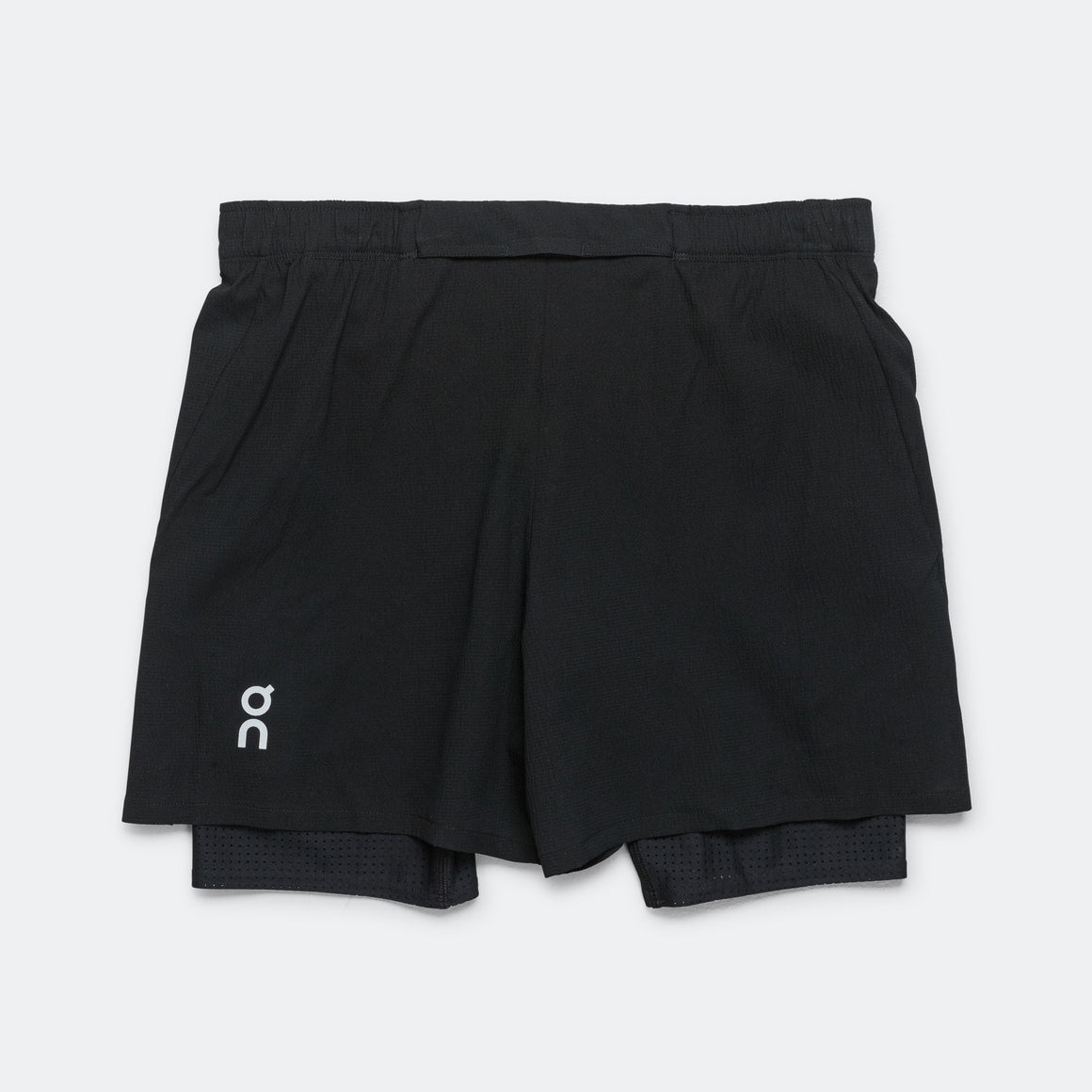 On Running - Mens Pace Shorts - Black - Up There Athletics