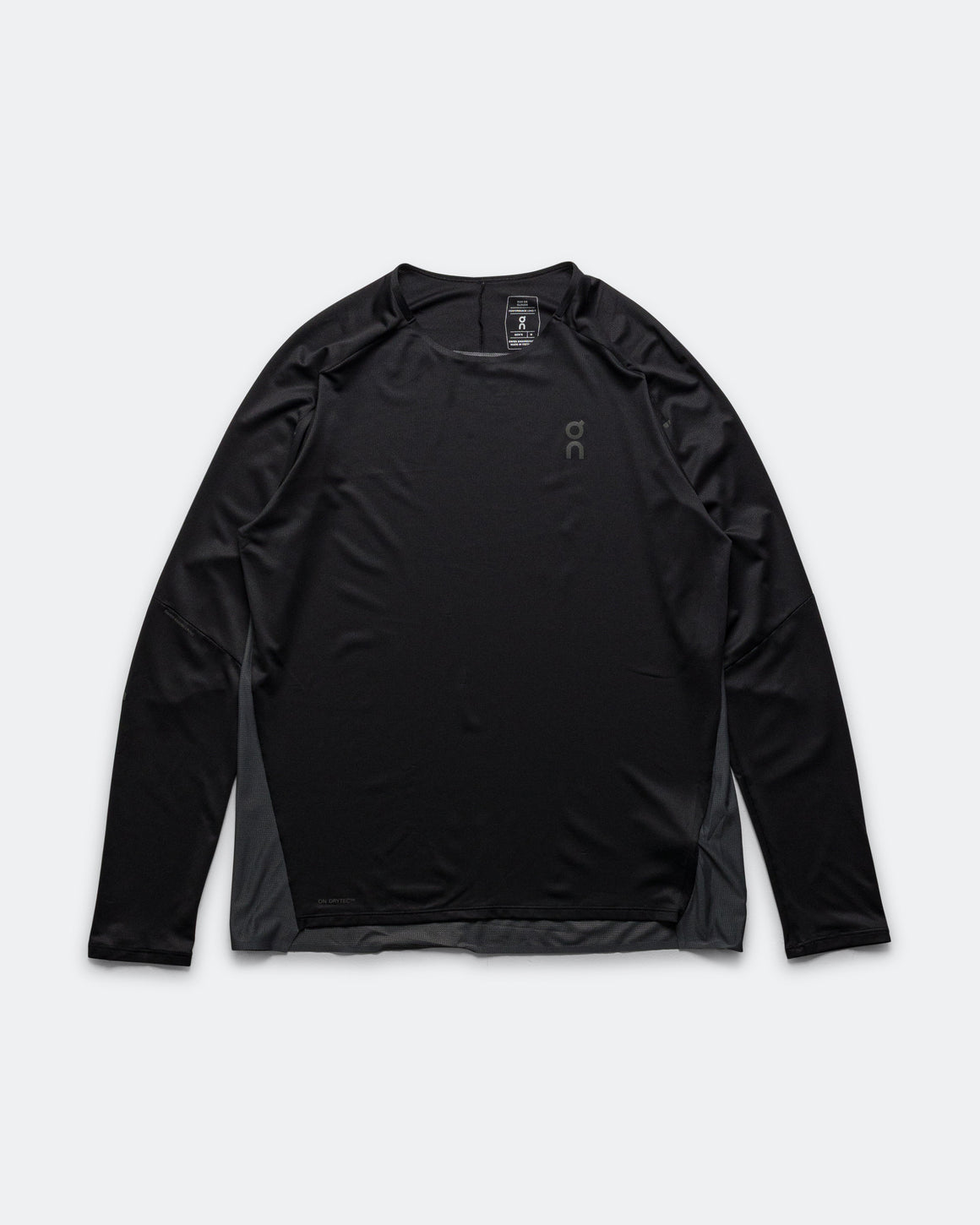 On Running - Mens Performance Long-T - Black/Eclipse - Up There Athletics