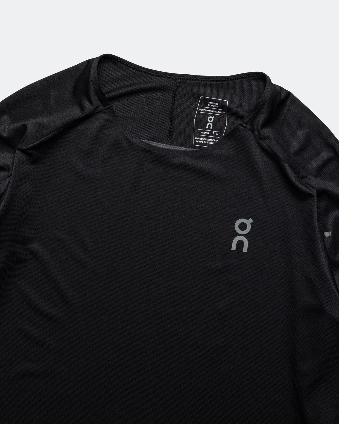 On Running - Mens Performance Long-T - Black/Eclipse - Up There Athletics