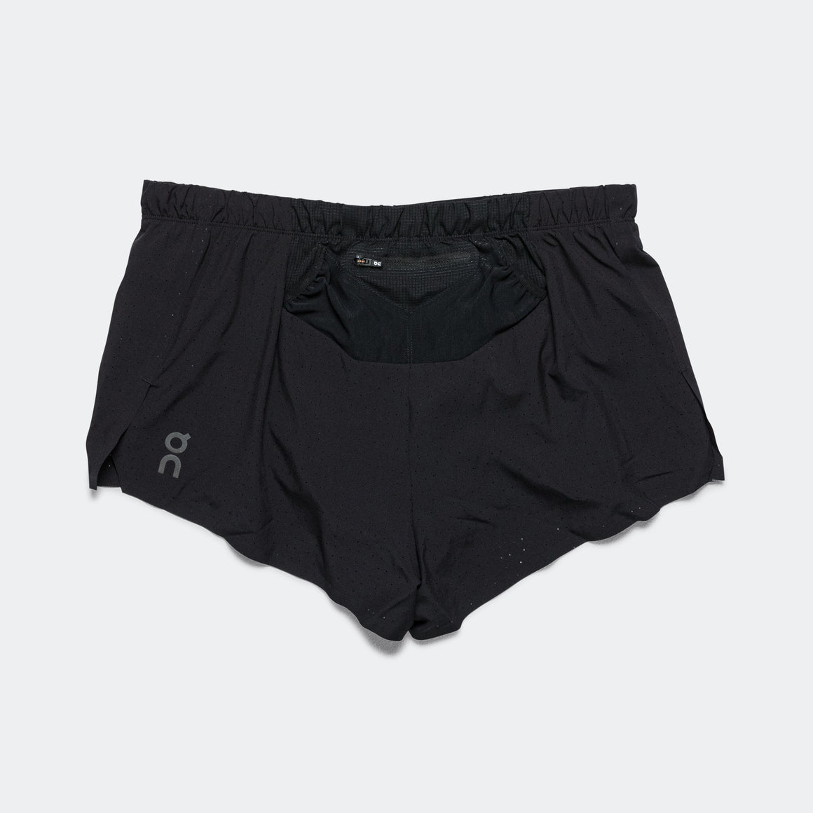 On Running - Mens Race Shorts - Black - Up There Athletics
