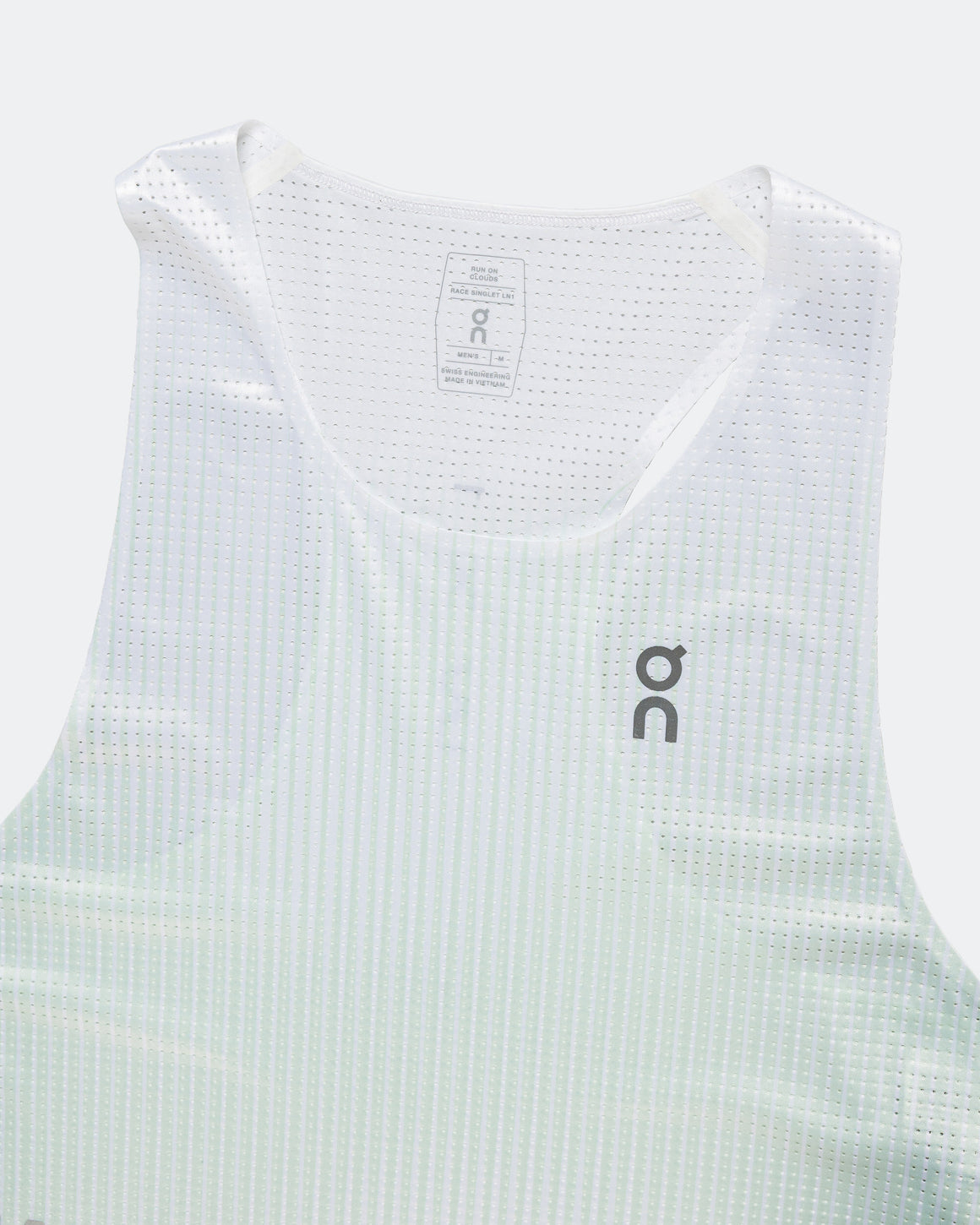 On Running - Mens Race Singlet LN1 - Fresco - Up There Athletics