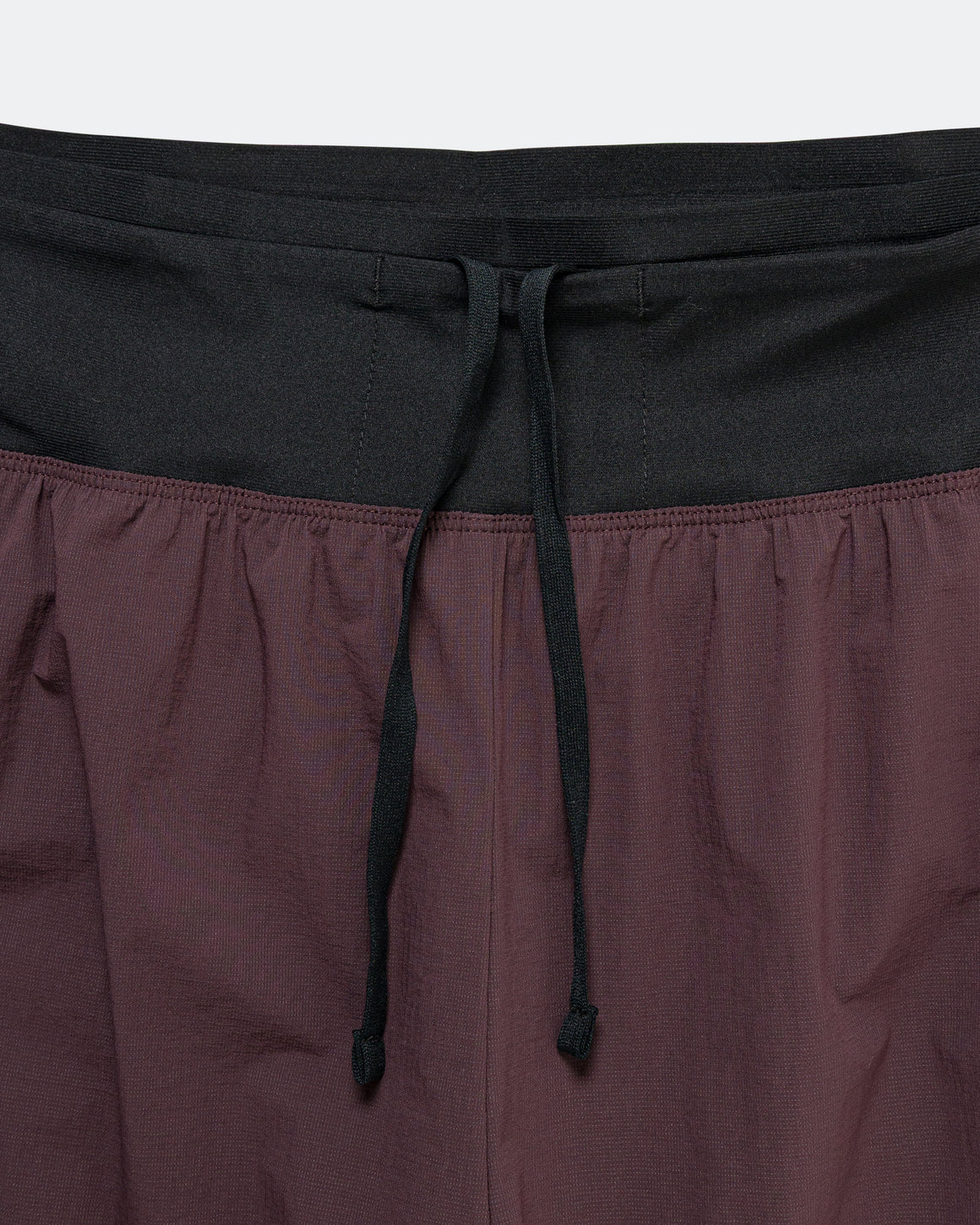 On Running - Mens Zero 2-in-1 Shorts - Urchin/Black - Up There Athletics