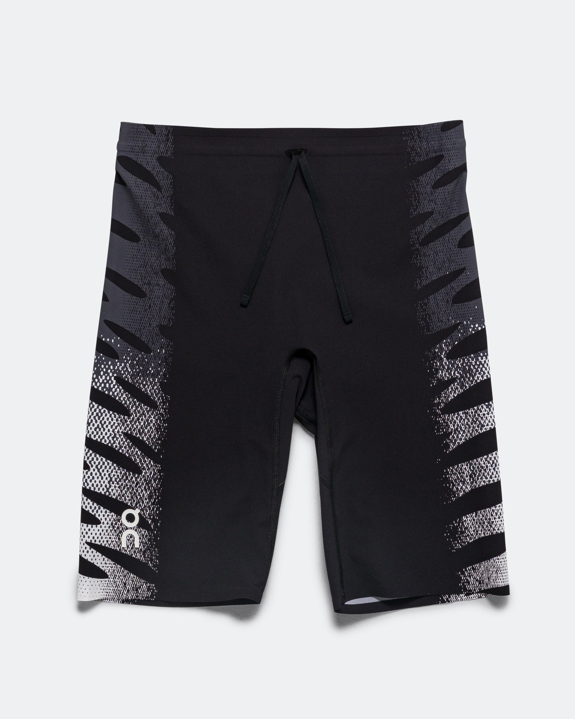 On Running - Mens Zero Zero Half Tights - Iron/White | Up There