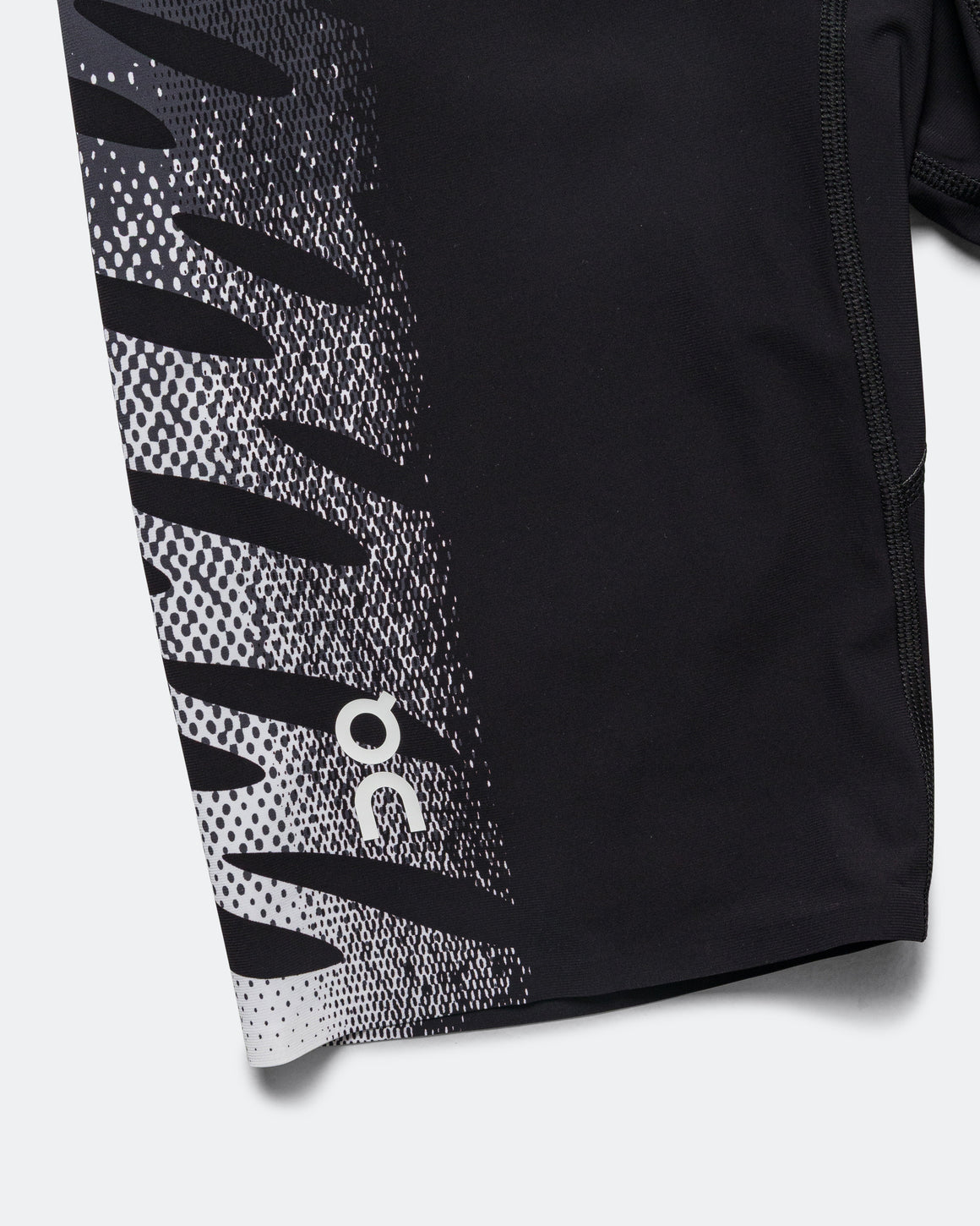 On Running - Mens Zero Zero Half Tights - Iron/White - Up There Athletics