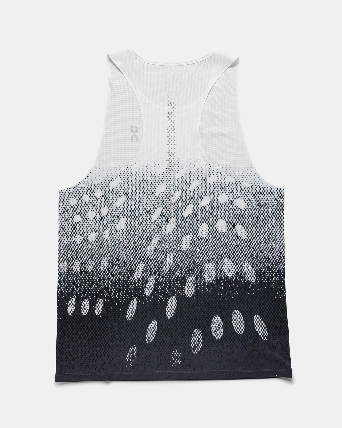 On Running - Mens Zero Singlet - White/Iron - Up There Athletics