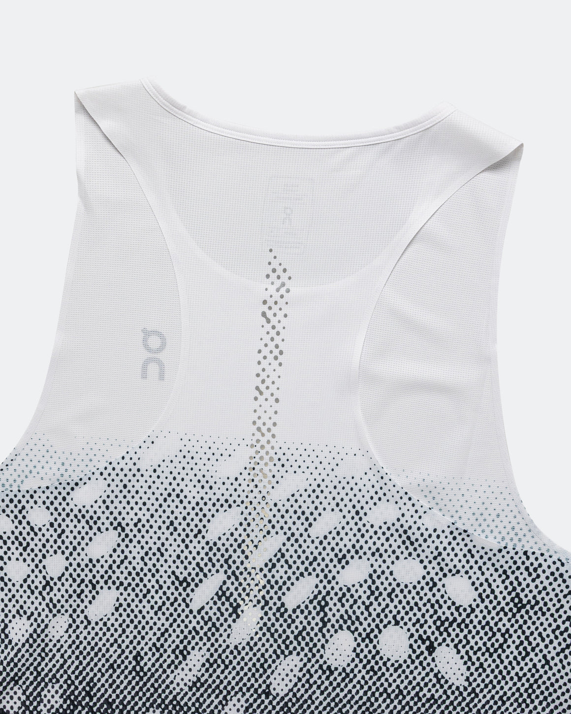 On Running - Mens Zero Singlet - White/Iron - Up There Athletics