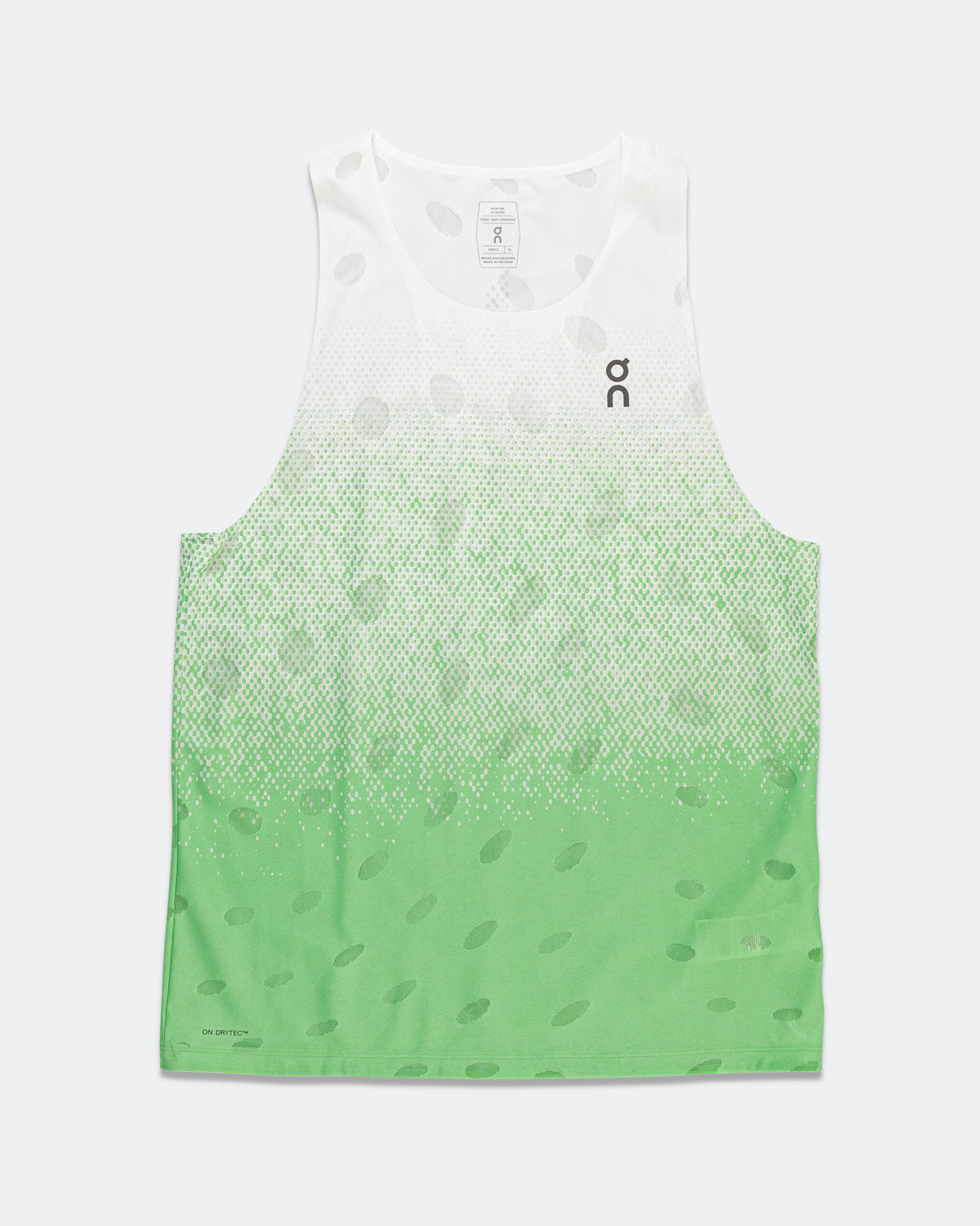 On Running - Mens Zero Tank Breathe - Verdite - Up There Athletics