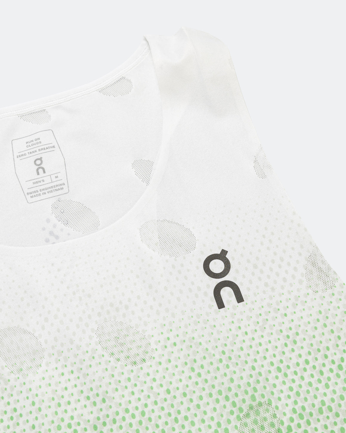 On Running - Mens Zero Tank Breathe - Verdite - Up There Athletics