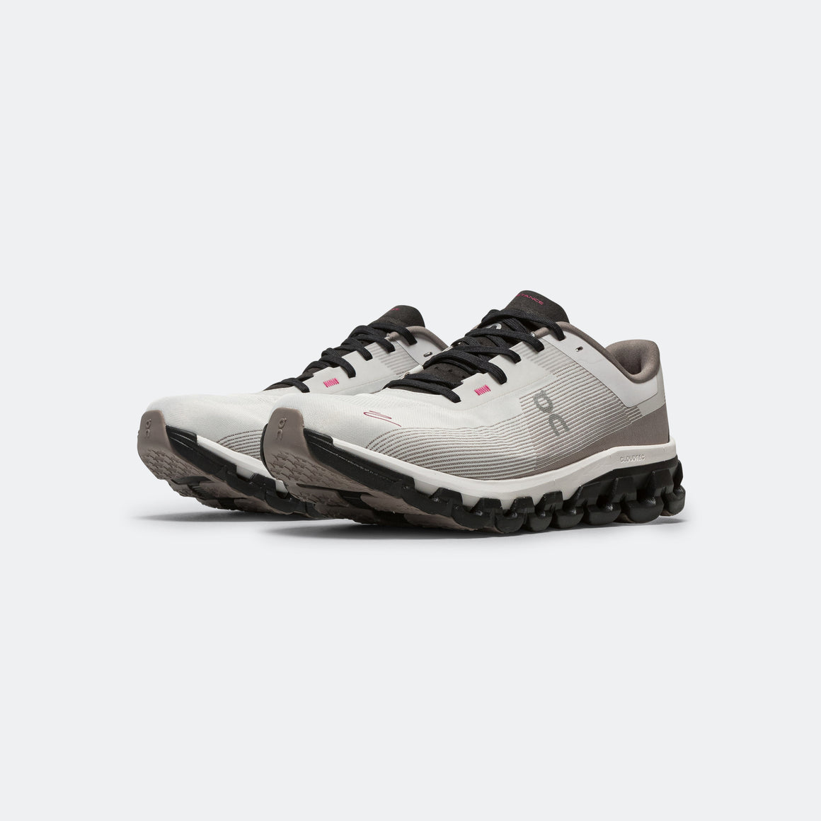 On Running - Mens Cloudflow 4 × Distance - White/Black - Up There Athletics