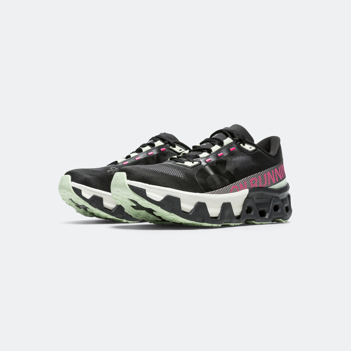 On Running - Womens Cloudmonster Hyper - Iron/Black - Up There Athletics