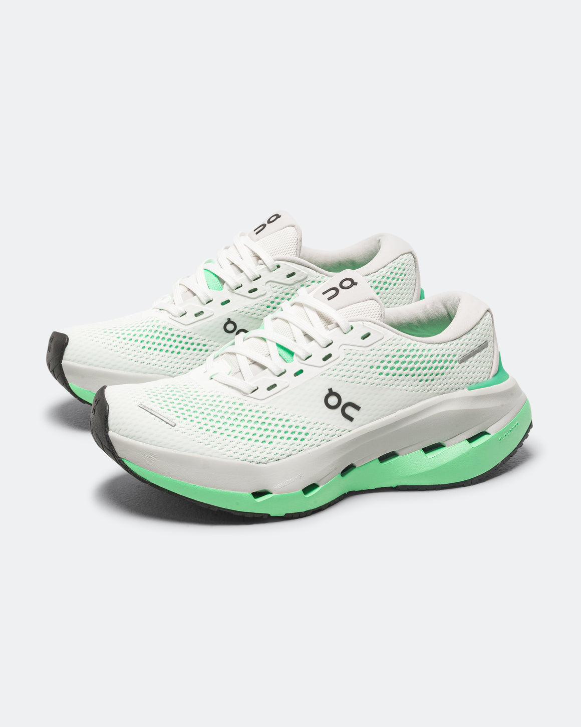 On Running - Womens Cloudrunner 3 Max - White/Verdite - Up There Athletics