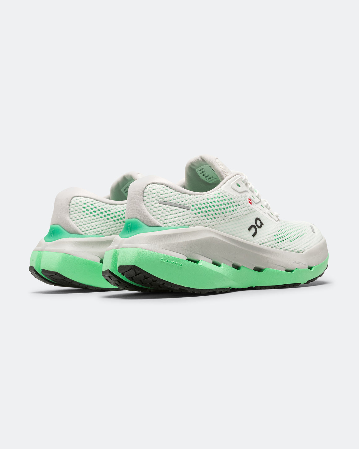 On Running - Womens Cloudrunner 3 Max - White/Verdite - Up There Athletics