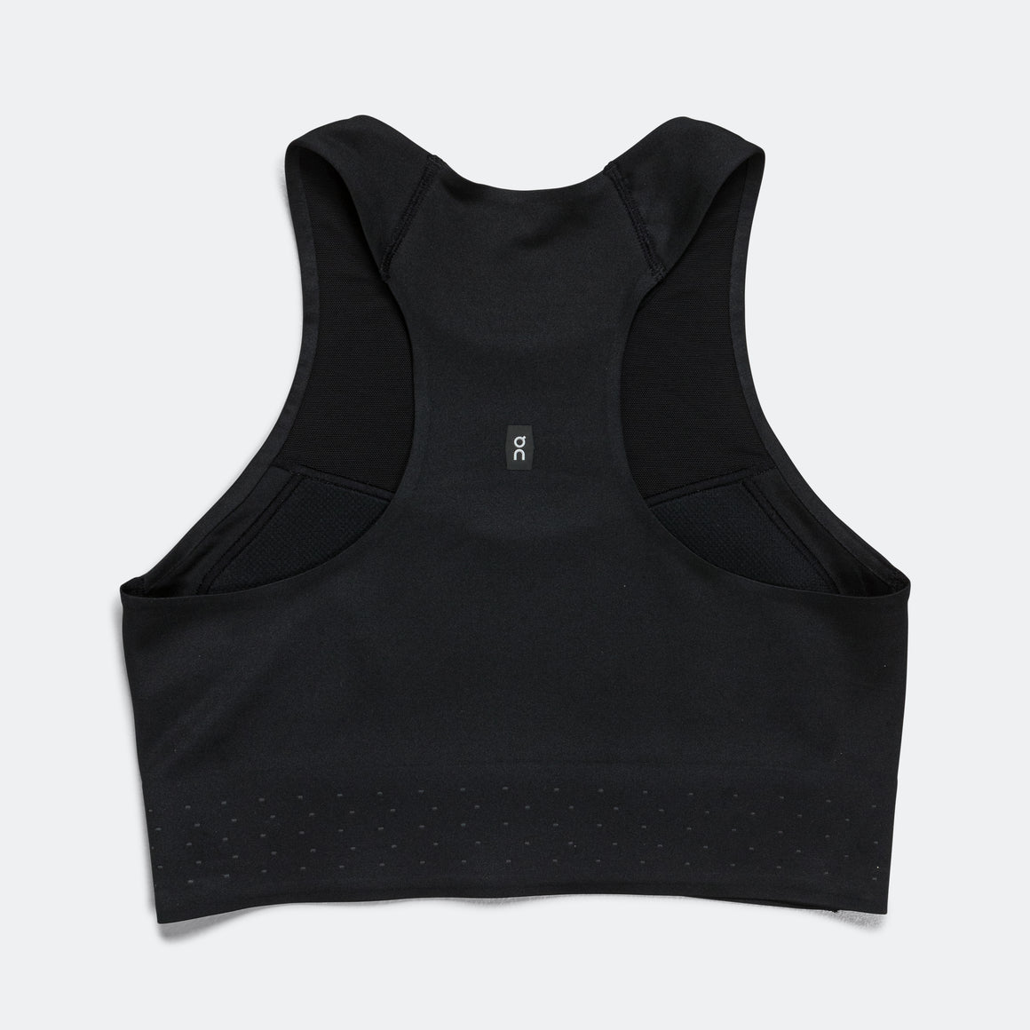 On Running - Womens Race Crop - Black/Shadow - Up There Athletics