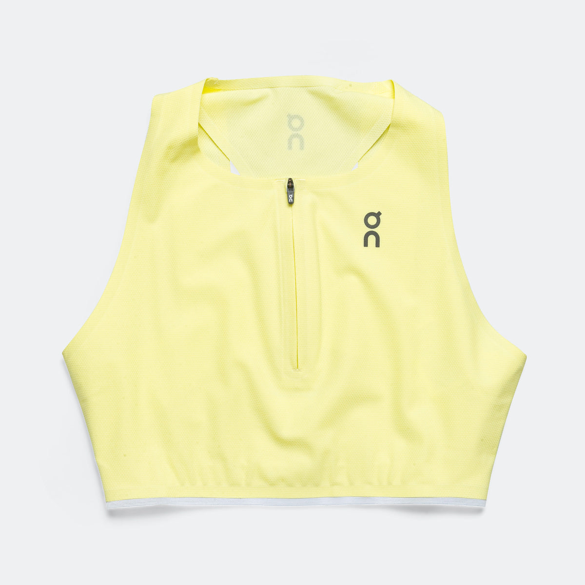 On Running Womens Race Crop - Limelight | Up There Athletics