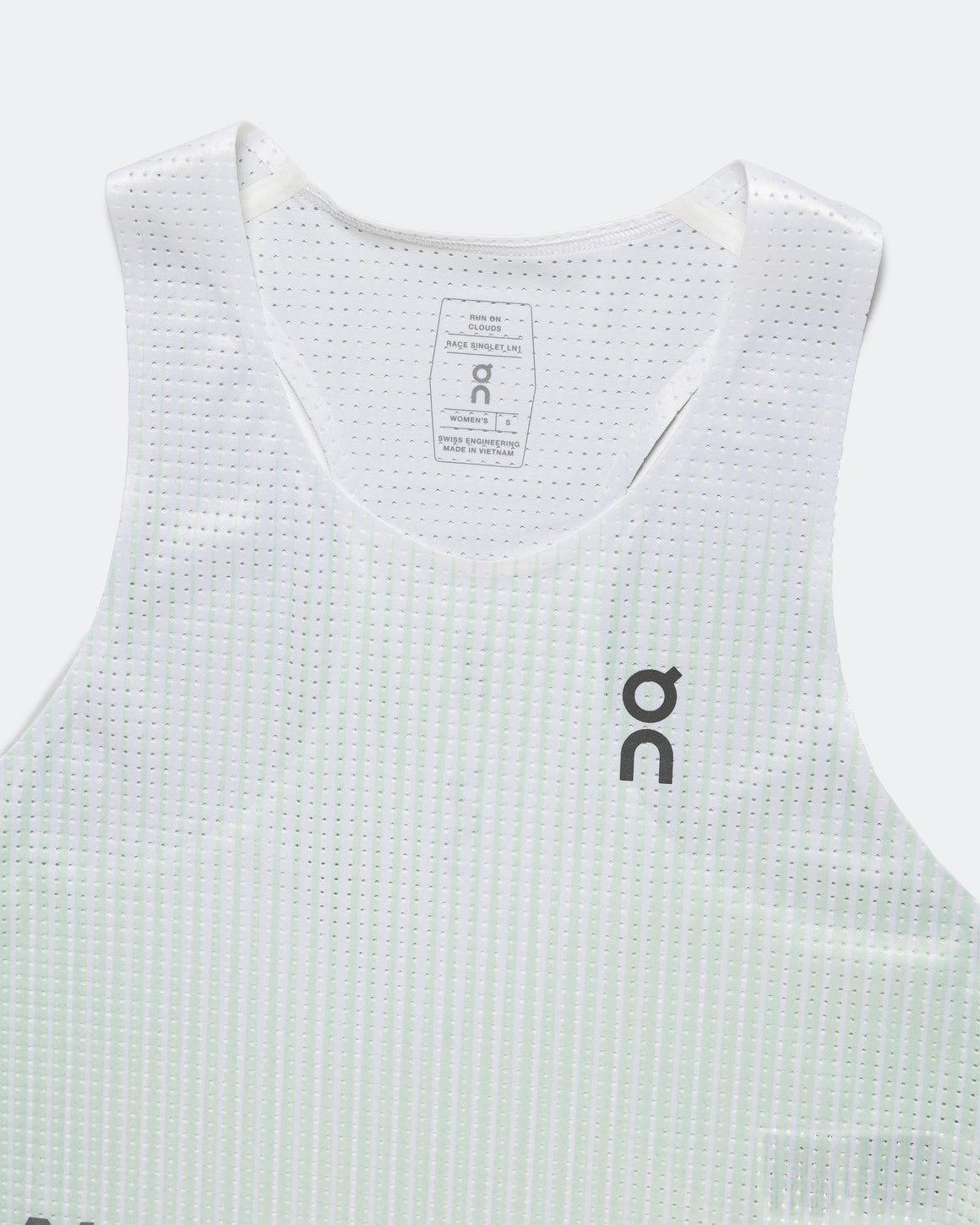 On Running - Womens Race Singlet LN1 - Fresco - Up There Athletics