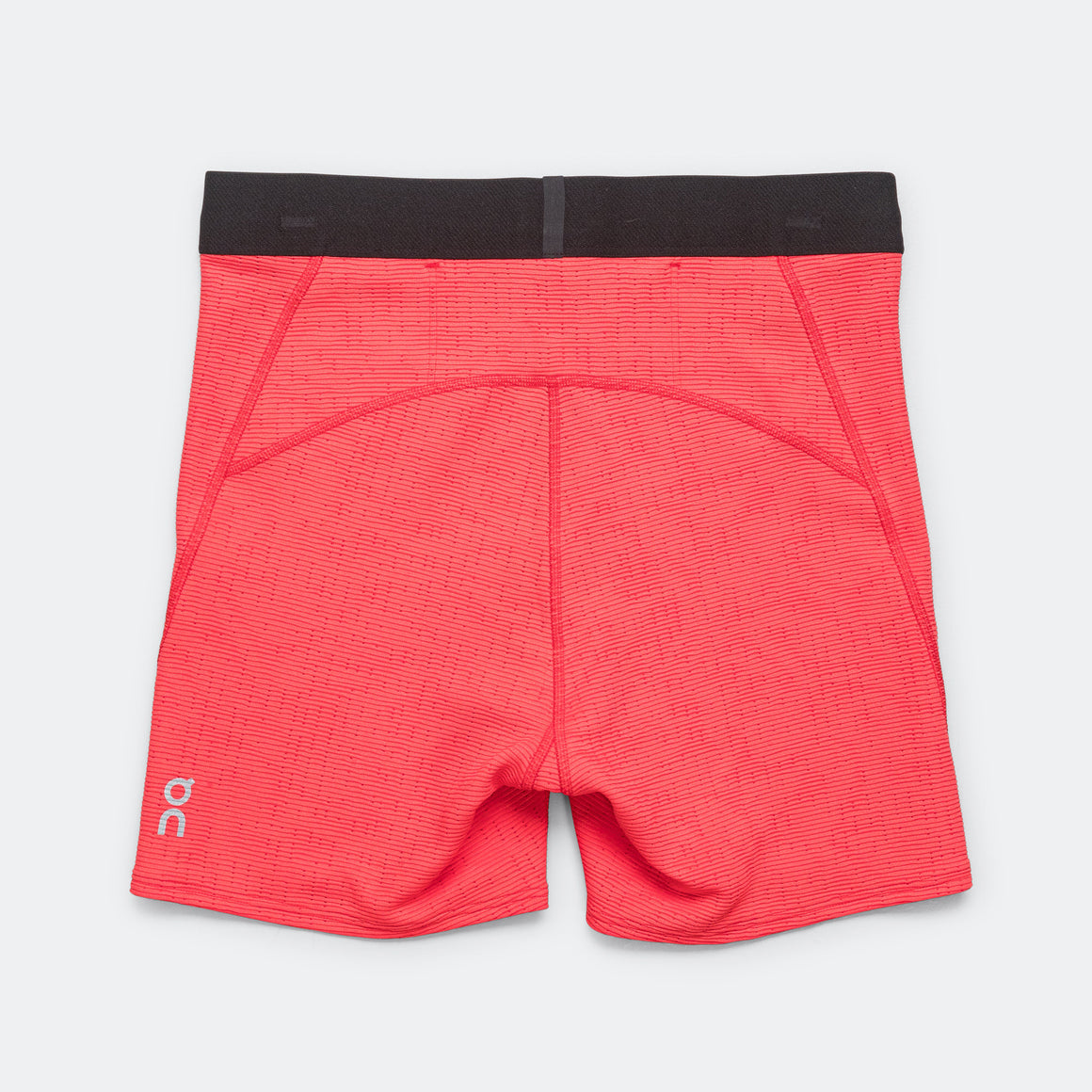 On Running - Womens Tight Shorts - Red - Up There Athletics