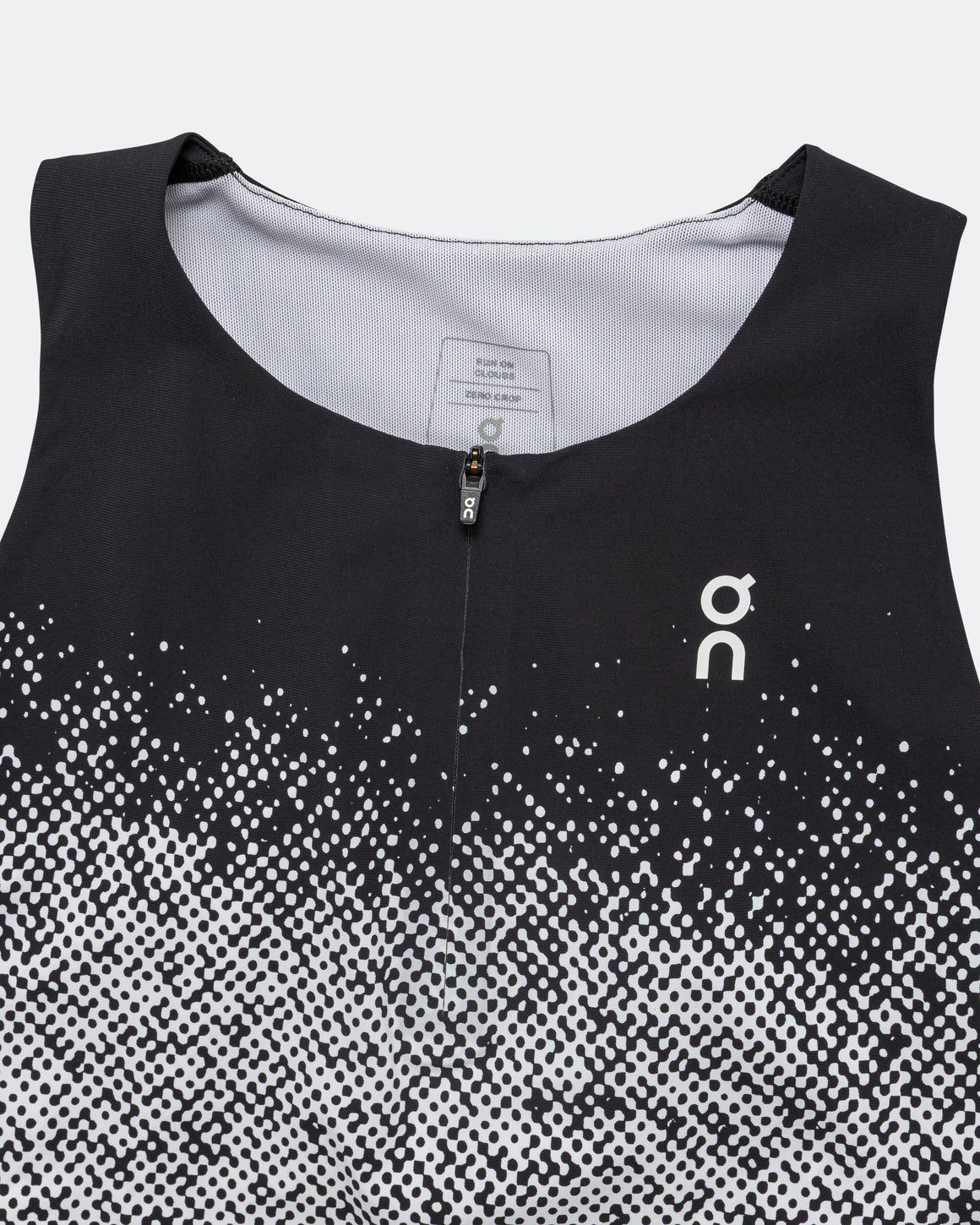 On Running - Womens Zero Crop - White/Black - Up There Athletics