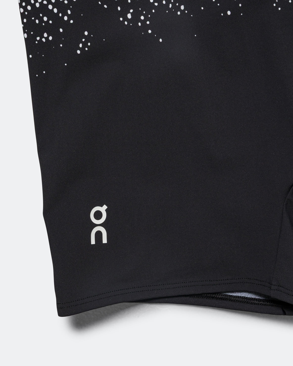 On Running - Womens Zero Short Tights - Black/White - Up There Athletics