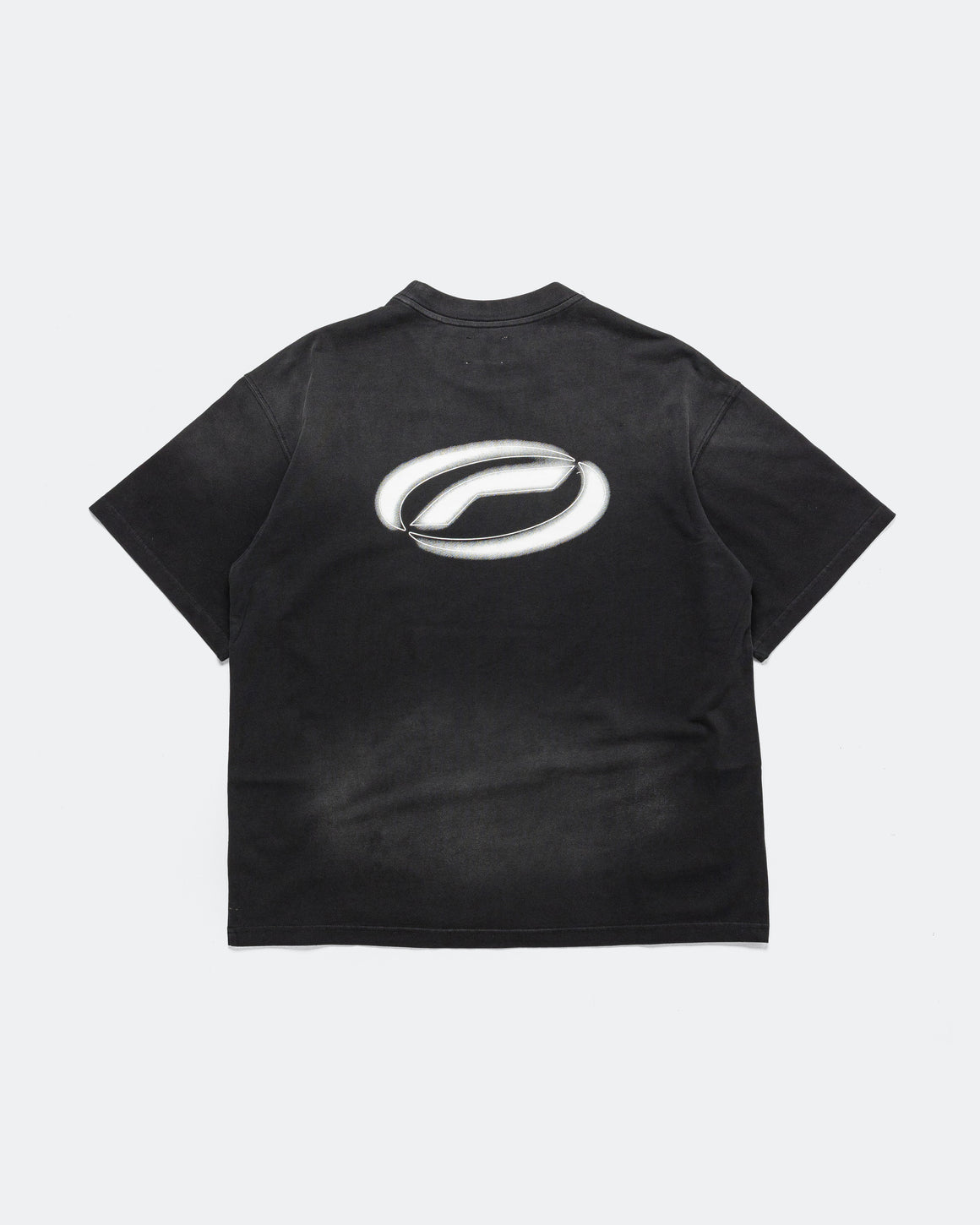 Optimistic Runners - Baumwolle T-Shirt - Washed Black - Up There Athletics