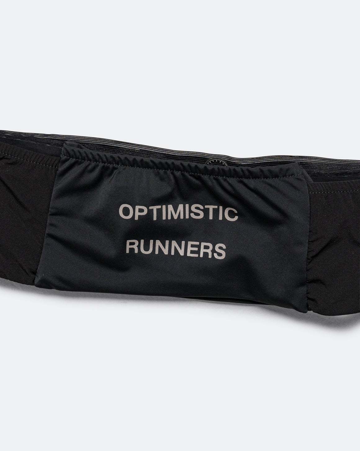 Optimistic Runners - Belt Bag - Black - Up There Athletics