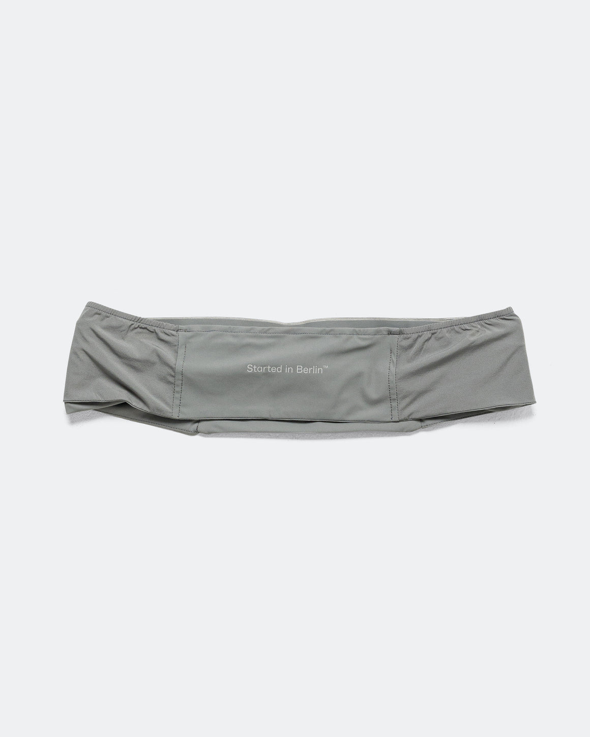 Optimistic Runners - Belt Bag - Metallic Grey - Up There Athletics