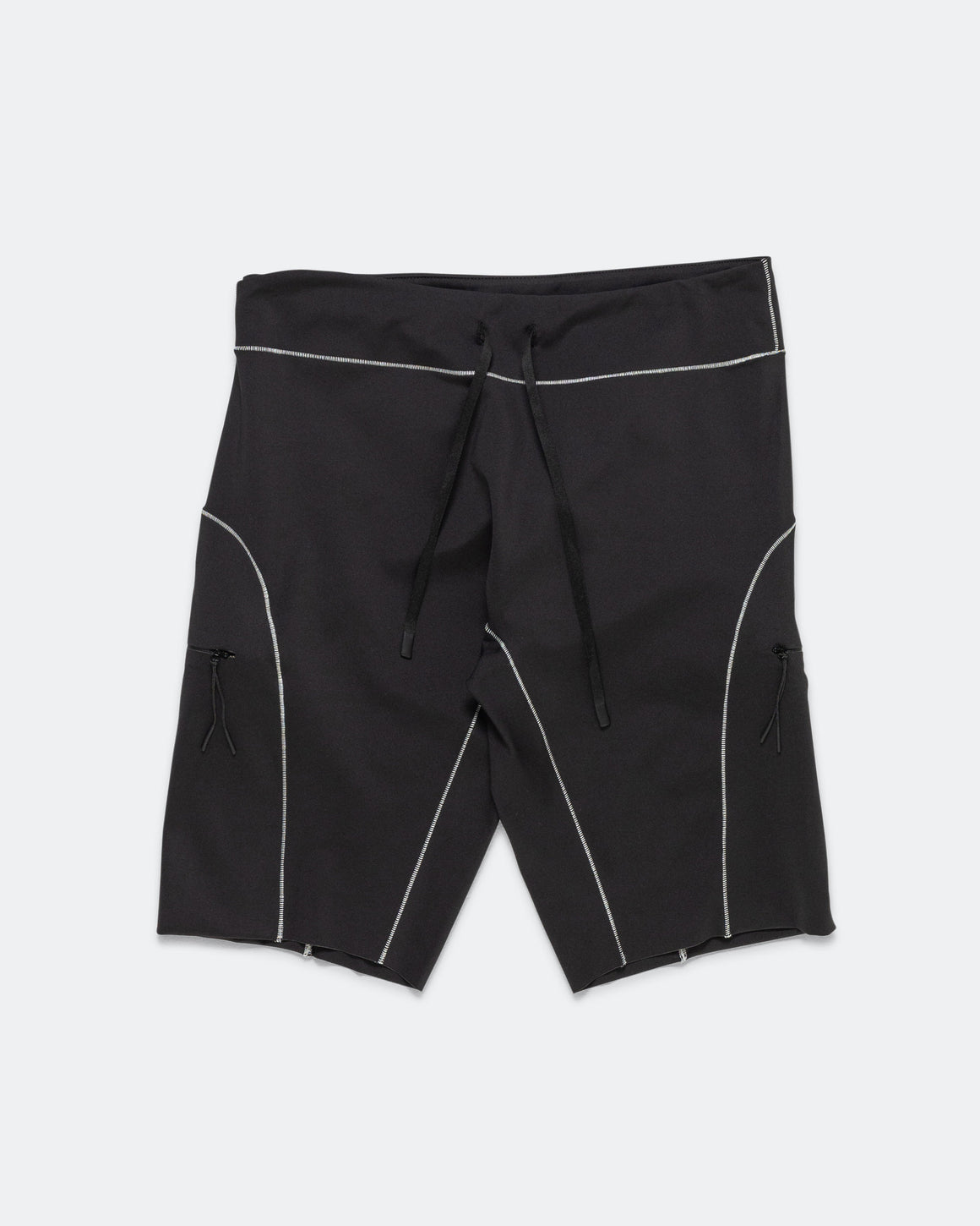 Optimistic Runners - Fluorescent Short Tights - Black - Up There Athletics