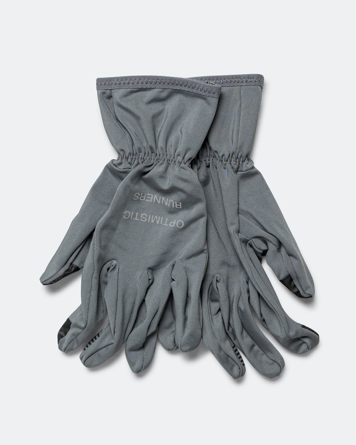 Optimistic Runners - Gloves - Dark Grey - Up There Athletics
