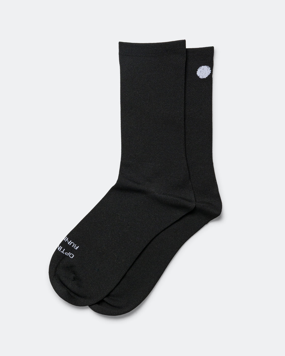Optimistic Runners - High Socks - Black - Up There Athletics