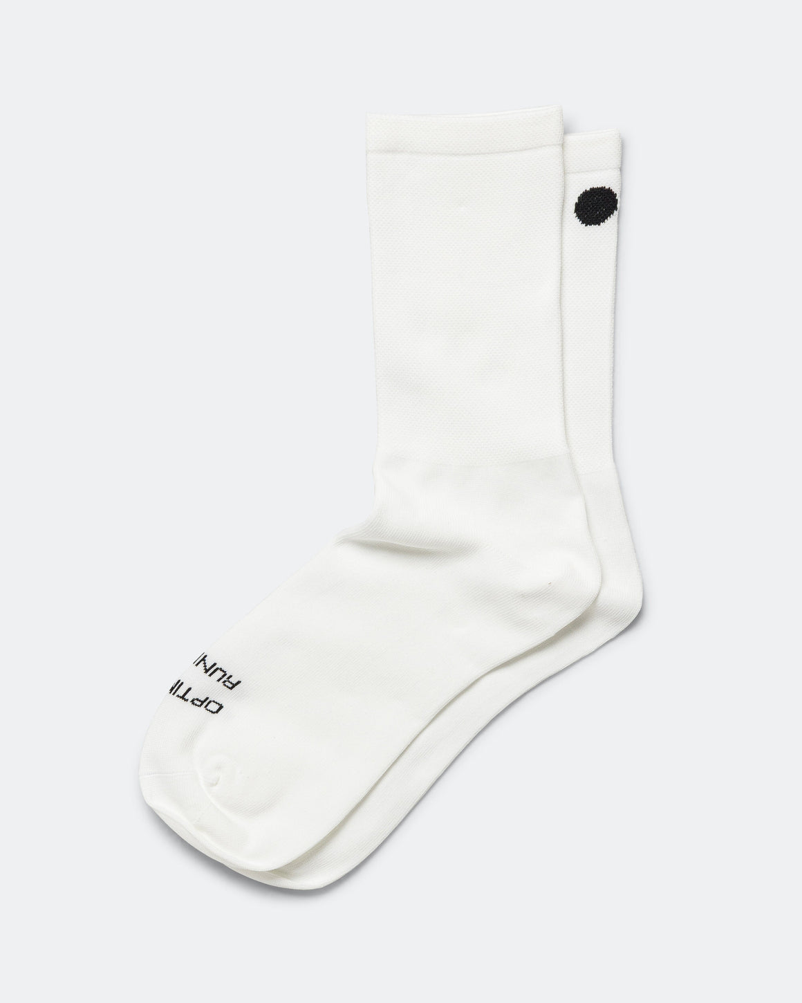 Optimistic Runners - High Socks - White - Up There Athletics