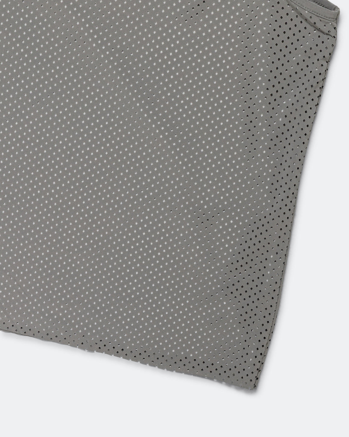 Optimistic Runners - Layered Perforated Singlet - Grey - Up There Athletics