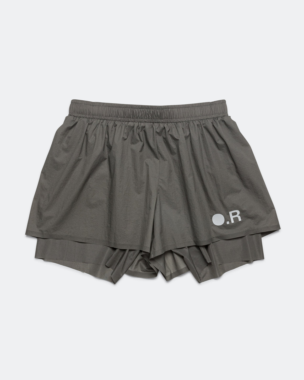 Optimistic Runners - Layered Shorts - Dark Green - Up There Athletics