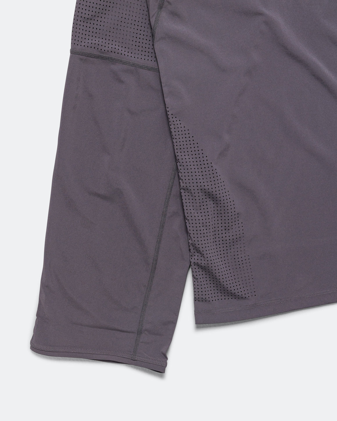 Optimistic Runners - Perforated Longsleeve - Blueberry - Up There Athletics